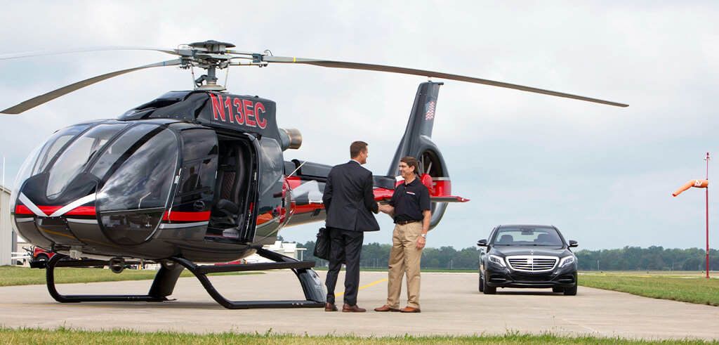 Helicopter Handshake