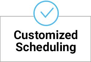 Customized Scheduling